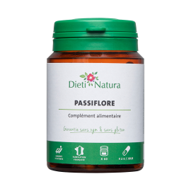 Passiflore Des Indes - 200 Gélules Végétales Dosées à 400mg - Anti-stress Naturel