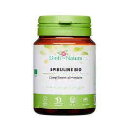 Spiruline Bio 60 et 200 Comprimés - Tonus | Dieti Natura Spiruline Bio 60 et 200 Comprimés - Tonus | Dieti Natura
