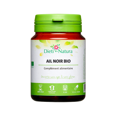 Ail Noir Bio 60 et 200 Gélules - Antioxydant