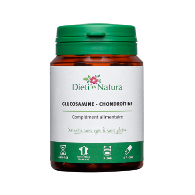Charbon Végétal Dieti Natura - 200 Gélules, Saveur Nature, Neuf