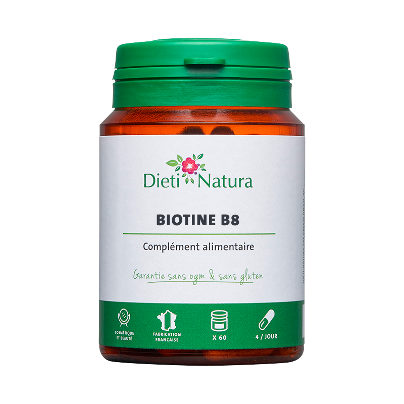 Biotine Vitamine B8 60 et 200 Gélules Cheveux Dieti Natura — free download