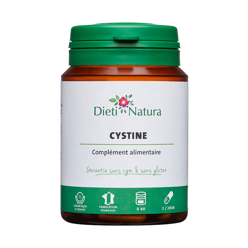 Cystine Vitamine B6 60 et 200 Gélules - Cheveux | Dieti Natura Cystine Vitamine B6 60 et 200 Gélules - Cheveux | Dieti Natura