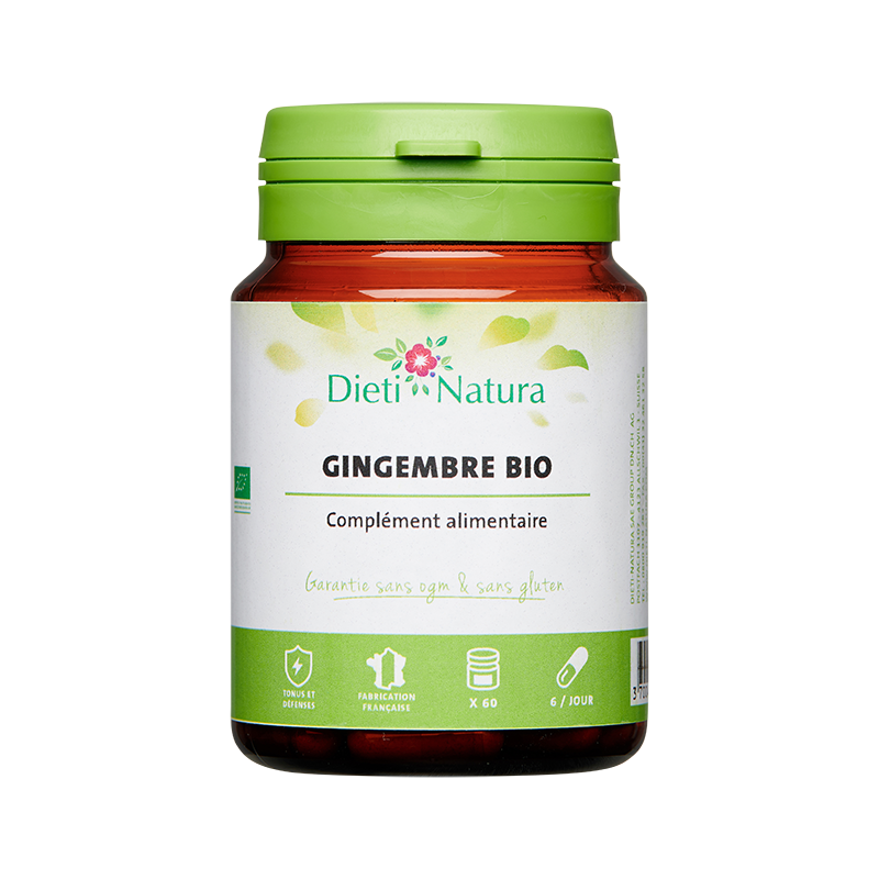 Dayang gingembre bio 15 gélules végétales