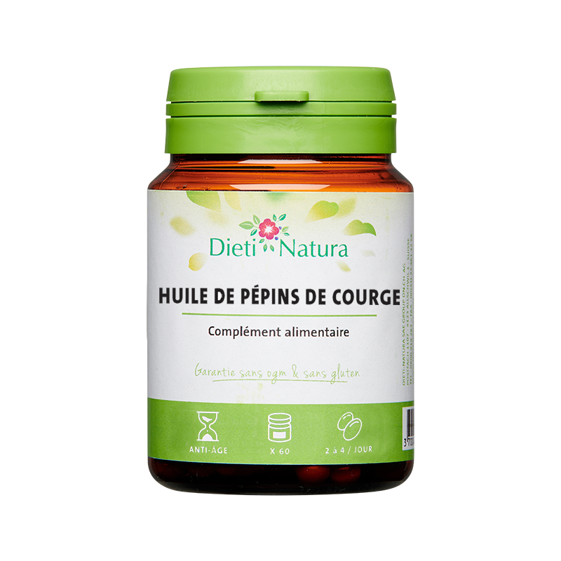 meSoigner - Phytalessence Pure Huile De Pépins De Courge Bio 60 Capsules