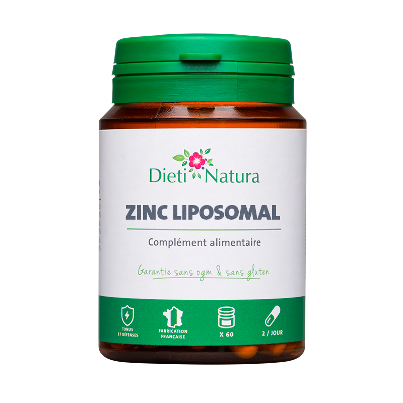 Zinc Liposomal 60 Gélules Tonus Dieti Natura