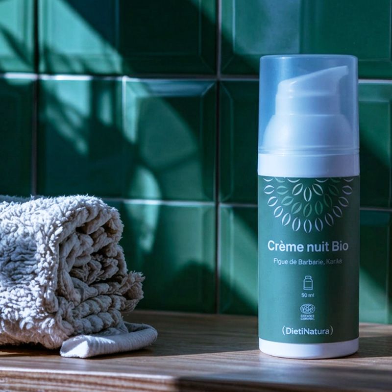 Crème de nuit certifiée Bio