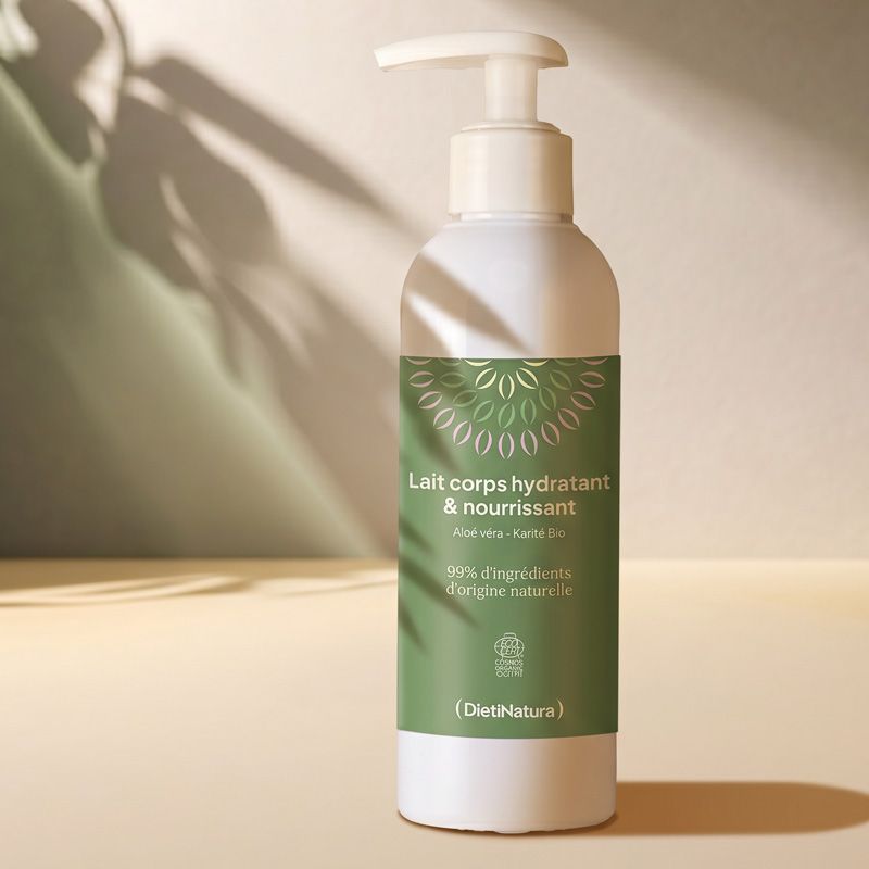 Lait corps hydratant et nourrissant certifié Bio