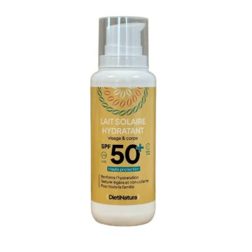 Lait solaire hydratant visage & corps SPF50+