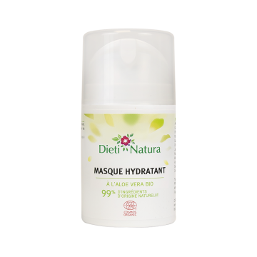 Masque hydratant certifié Bio