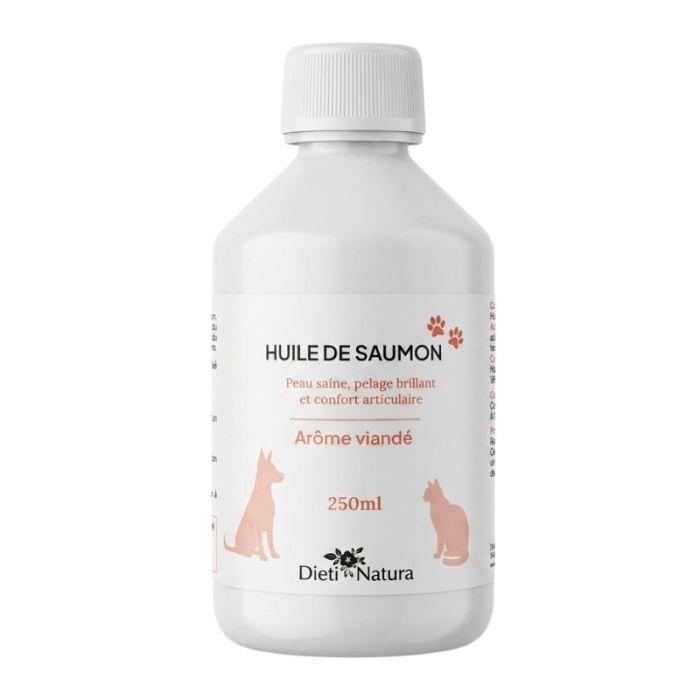 Huile de saumon Chiens et Chats