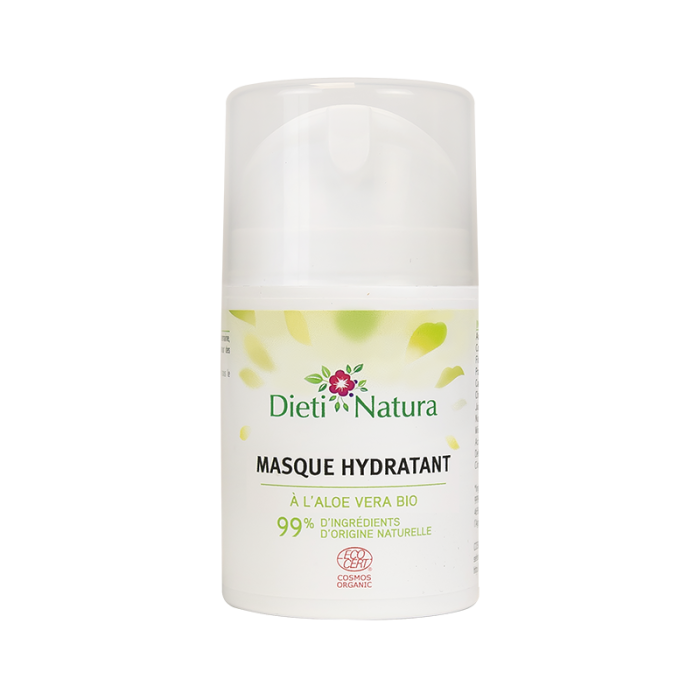 Masque hydratant certifié Bio