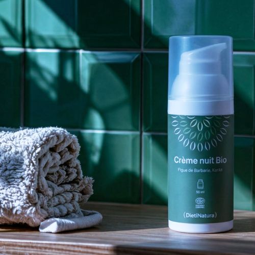 Crème de nuit certifiée Bio