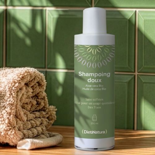 Shampooing doux certifié Bio