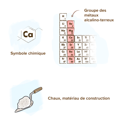 Origine-calcium